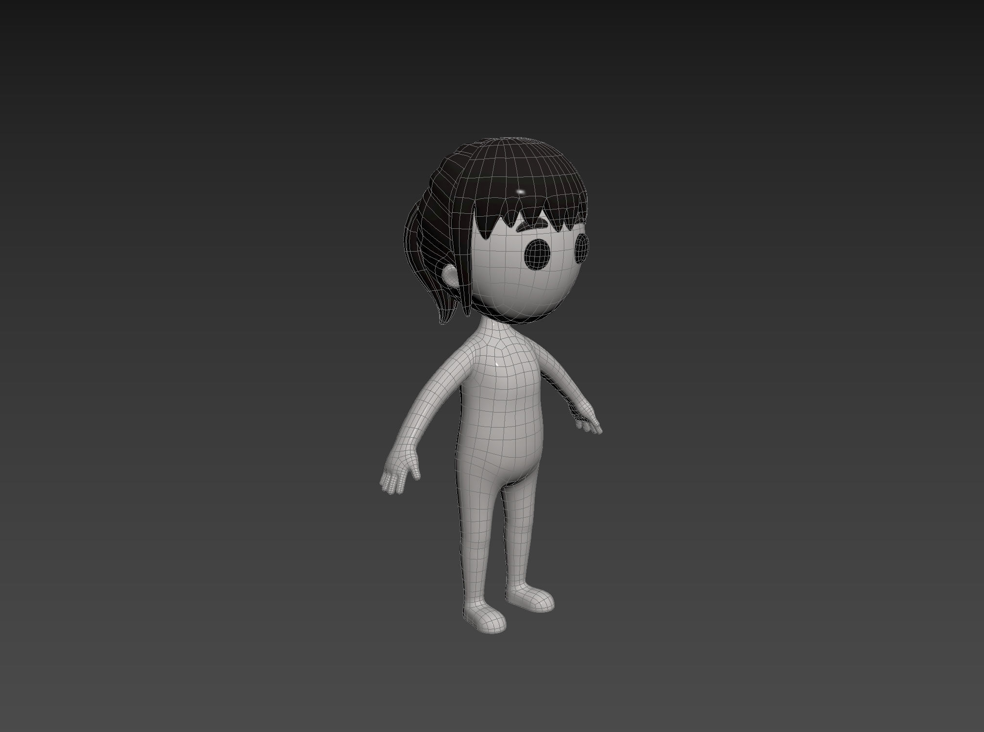 Character081 Girl 3D model_15