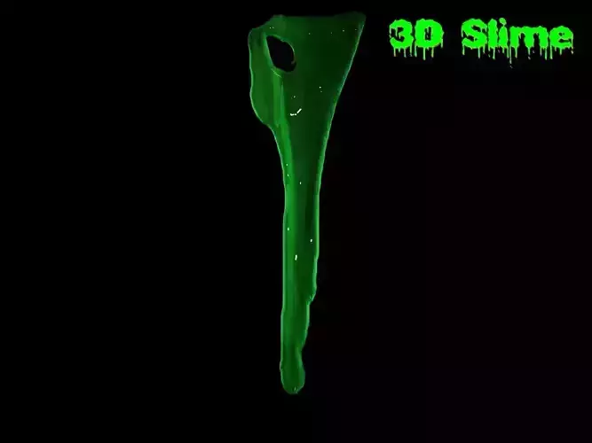 3D Slime Set 5 glow in