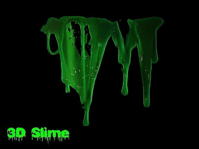 3D Slime Set 6 3D model