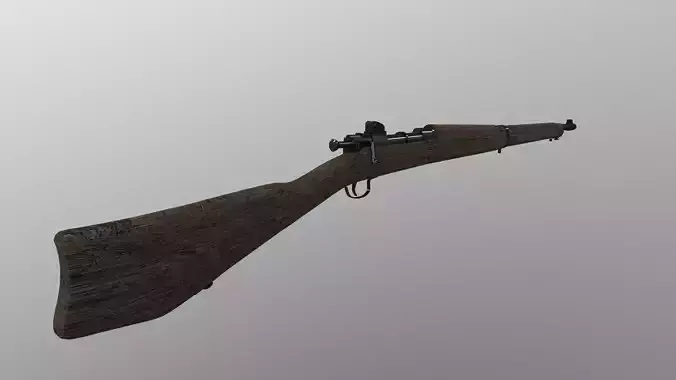 M1903 Old Weapon Game Ready Low-poly 3D model