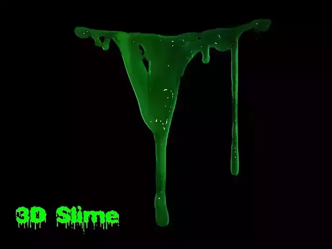 3D Slime Set 10 3D model