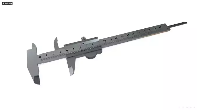Vernier Caliper 3d model