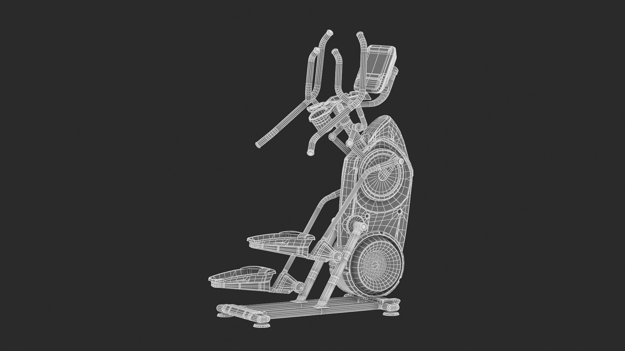 11 Bowflex Machines Collection Low-poly 3D model_10