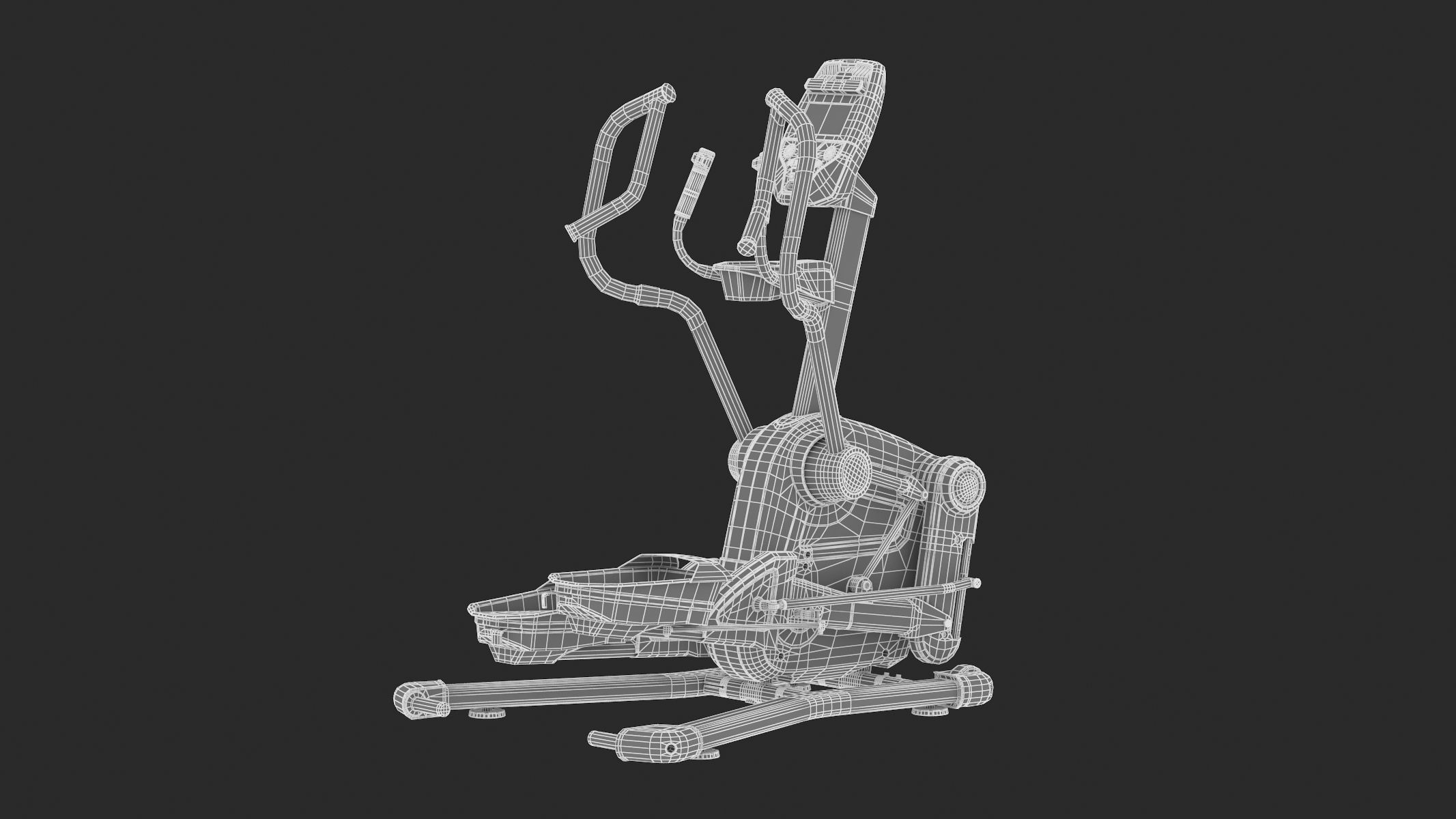 11 Bowflex Machines Collection Low-poly 3D model_14