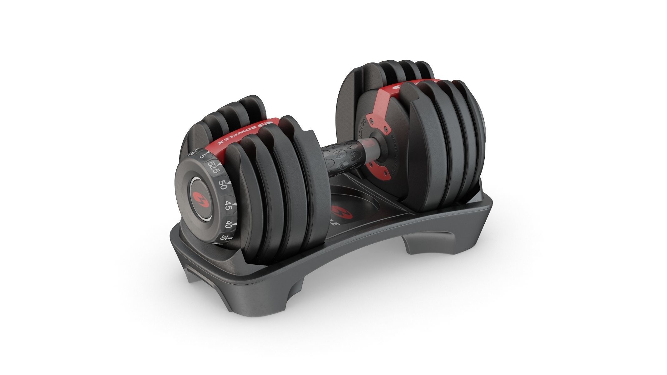 11 Bowflex Machines Collection Low-poly 3D model_17