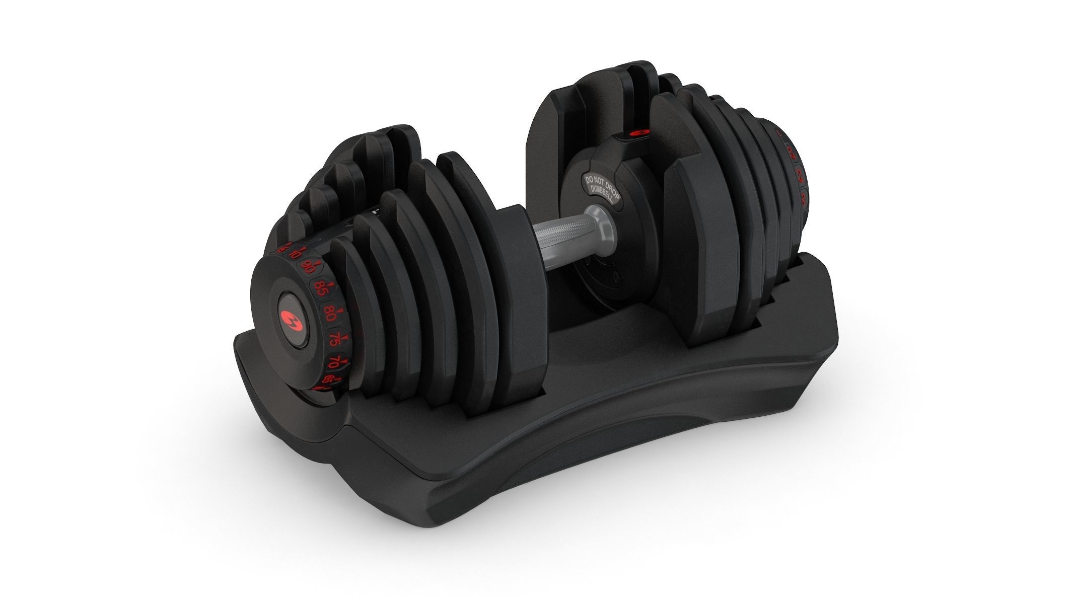 11 Bowflex Machines Collection Low-poly 3D model_15
