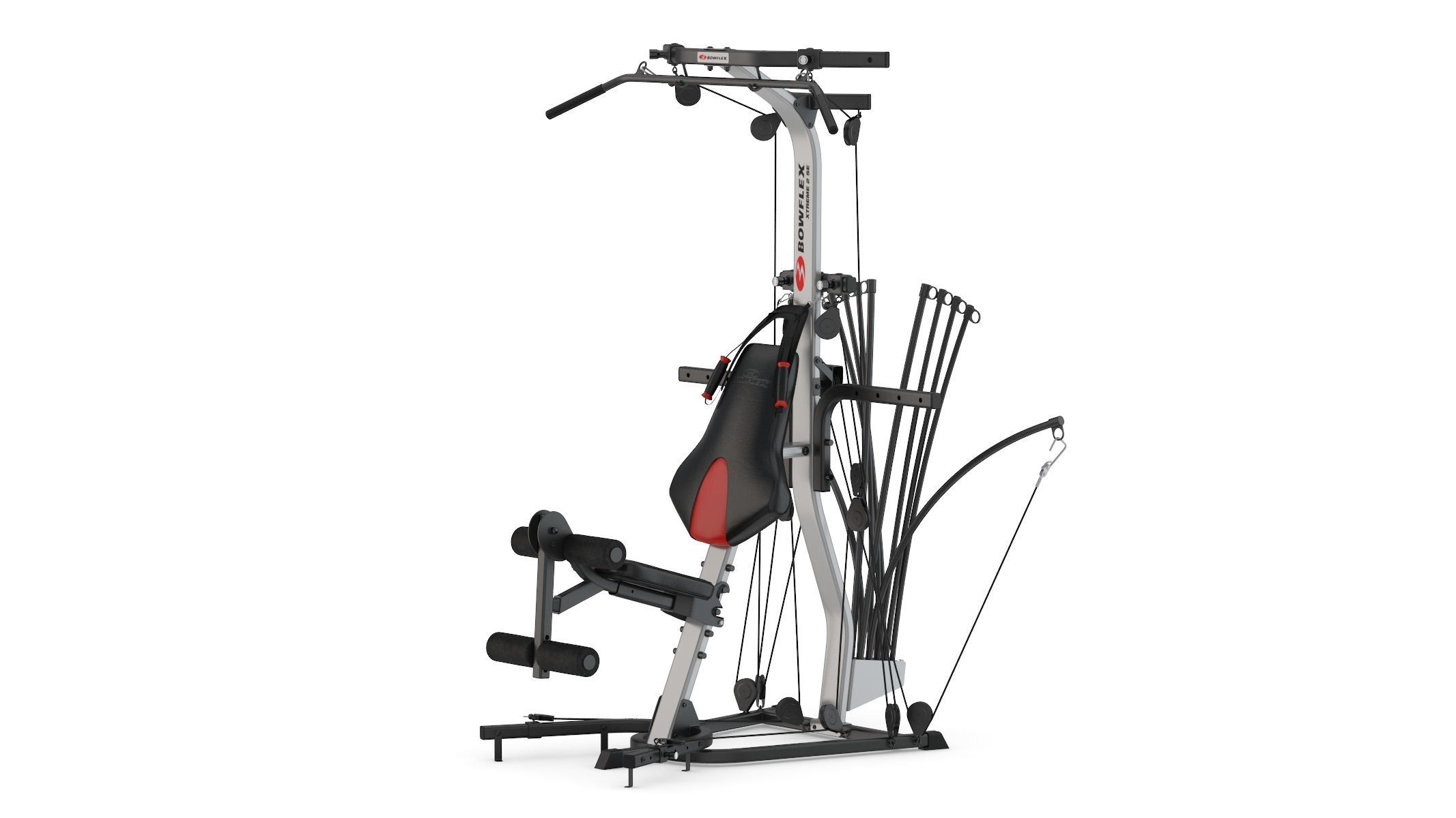 11 Bowflex Machines Collection Low-poly 3D model_21