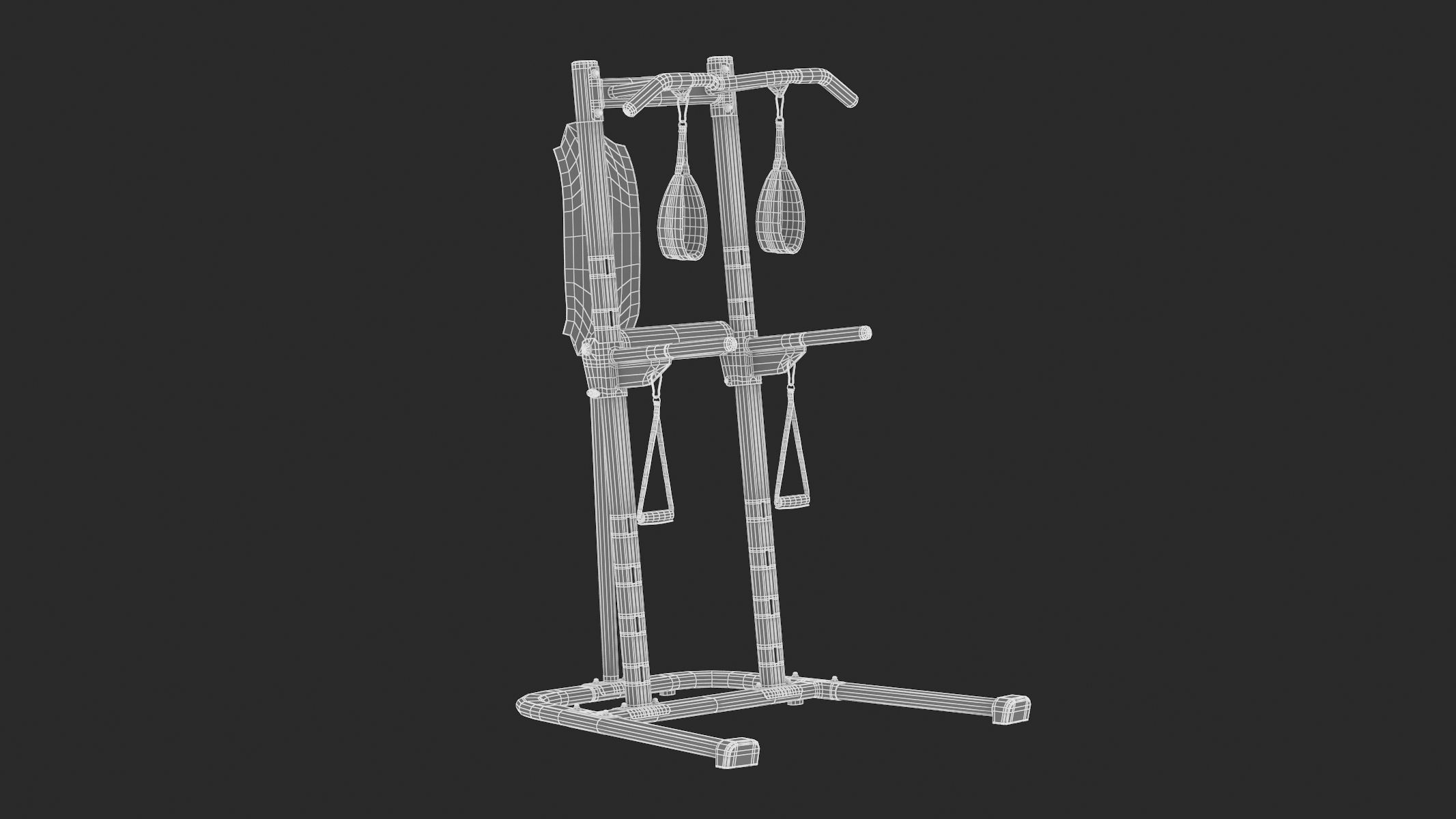 11 Bowflex Machines Collection Low-poly 3D model_2