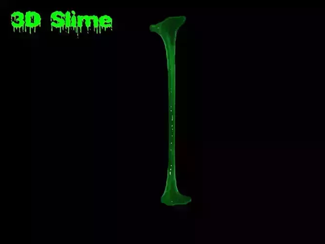 3D Slime Set 13 3D model