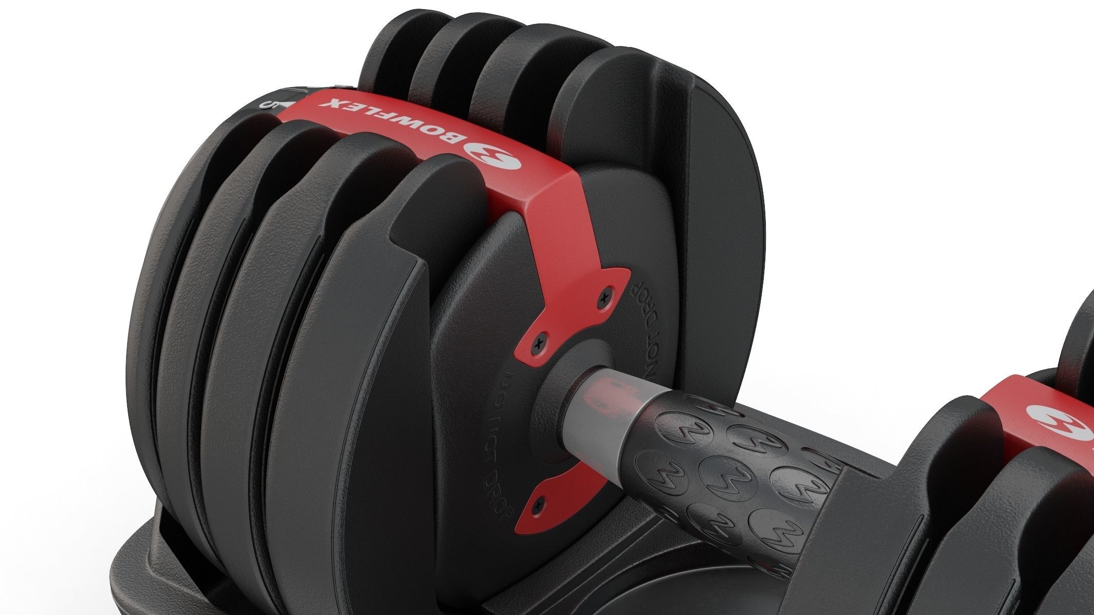 Bowflex SelectTech 552 Adjustable Dumbbells 3D model_6