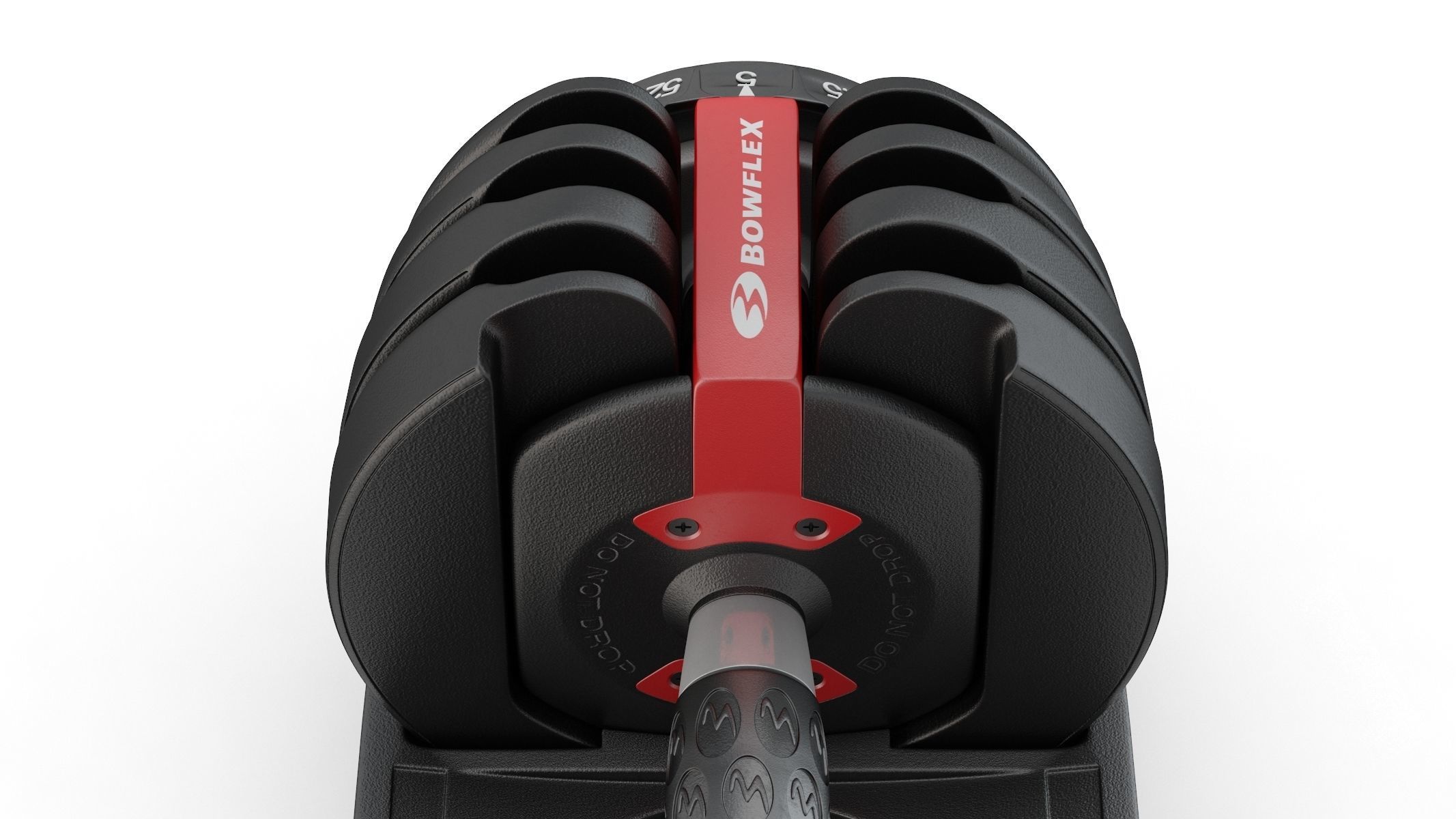 Bowflex SelectTech 552 Adjustable Dumbbells 3D model_7