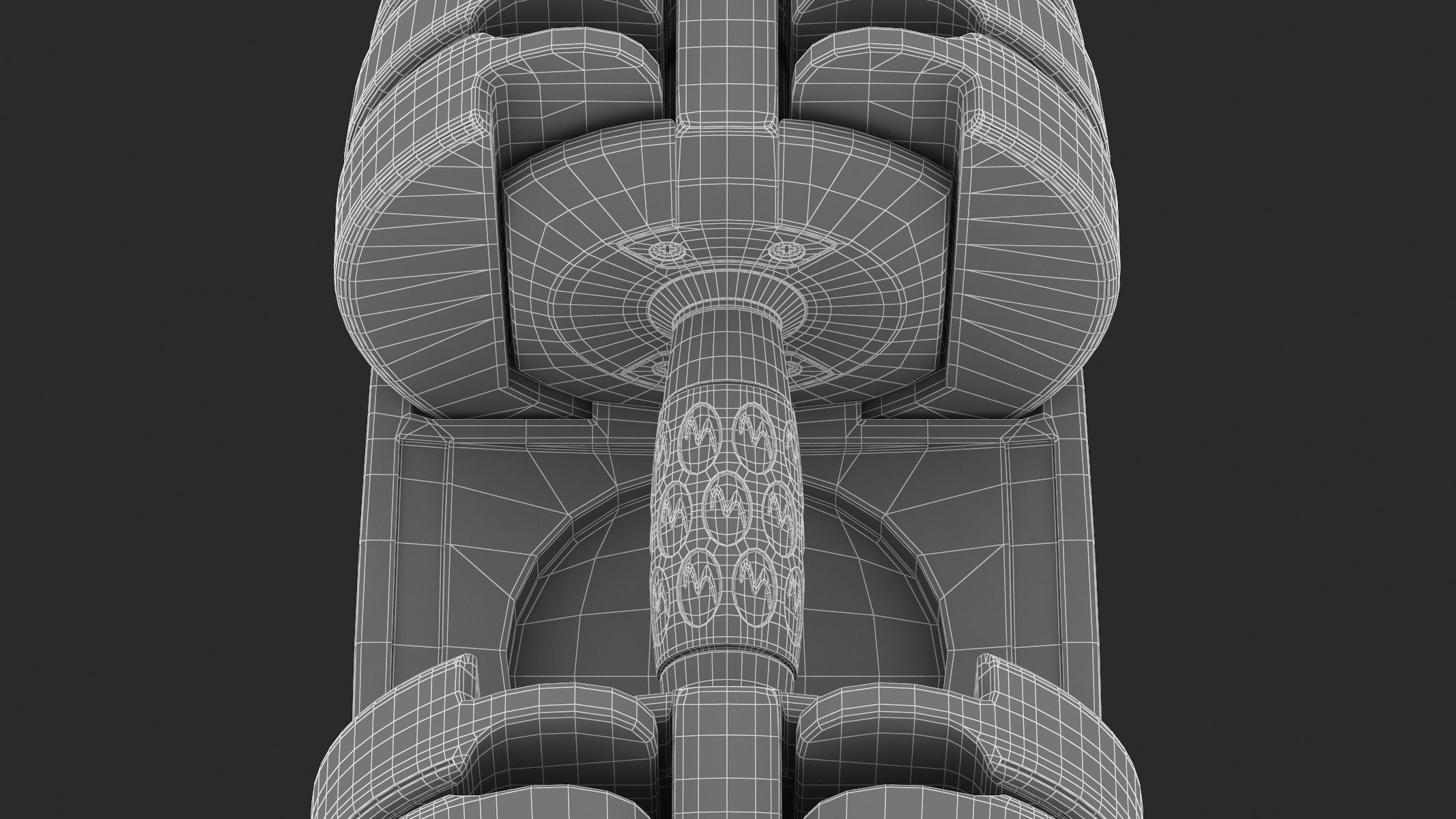 Bowflex SelectTech 552 Adjustable Dumbbells 3D model_19