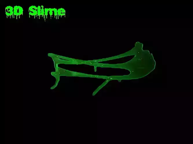 3D Slime Set 16 3D model