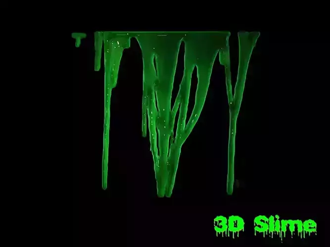 3D Slime Set 17 3D model