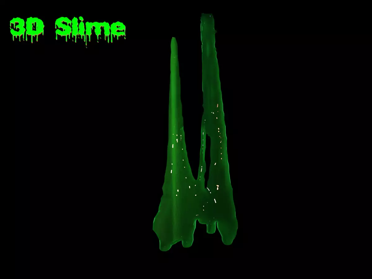 3D Slime Set 18 3D model