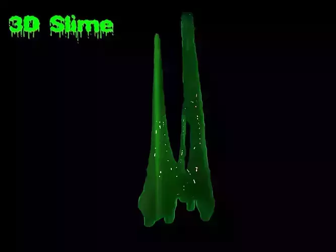 3D Slime Set 18 3D model