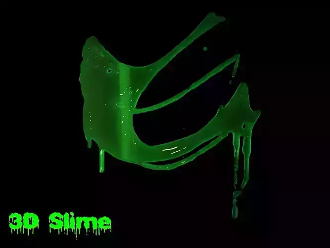 3D Slime Set 19 3D model
