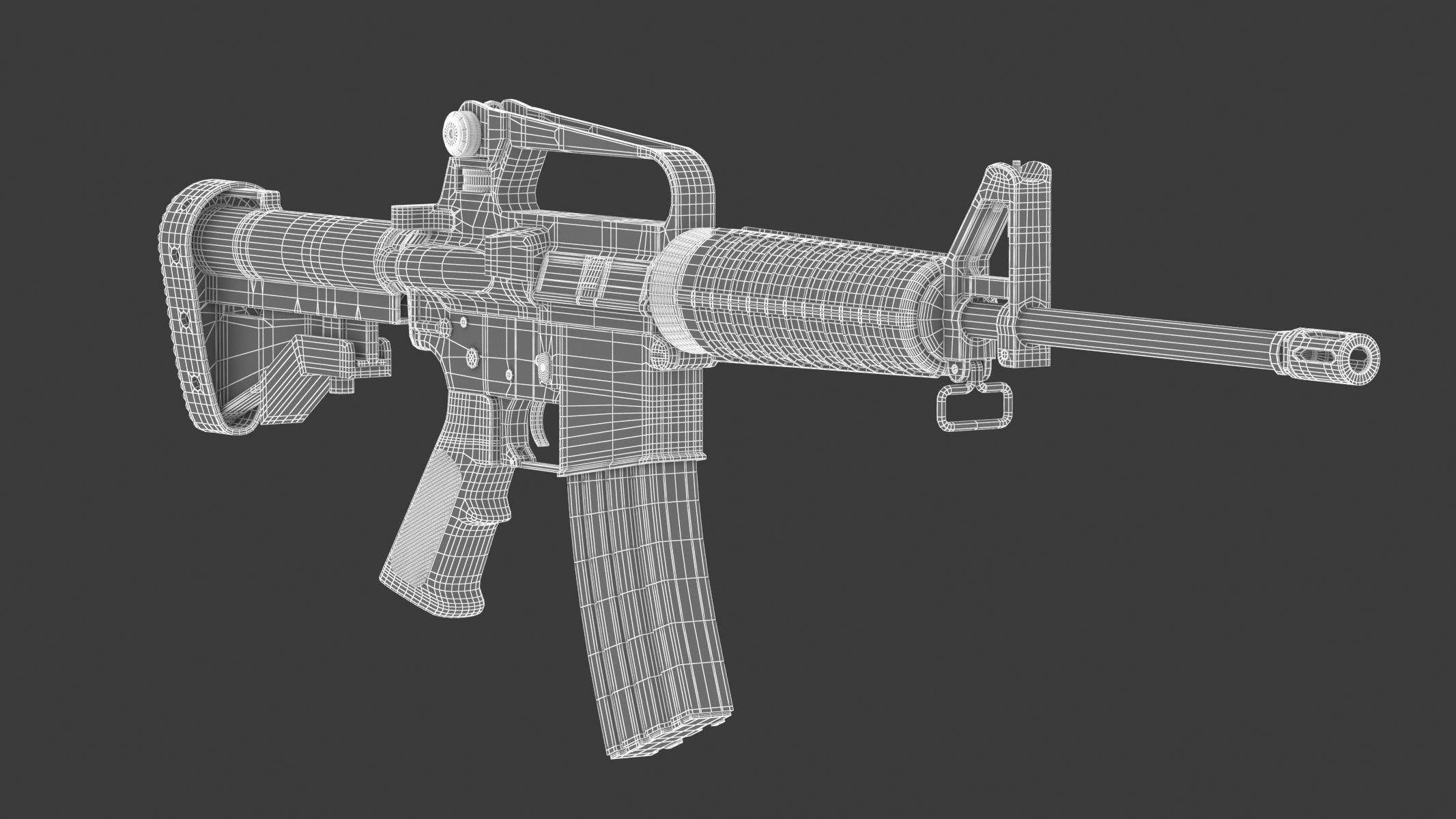 Colt AR-15 3D model_13