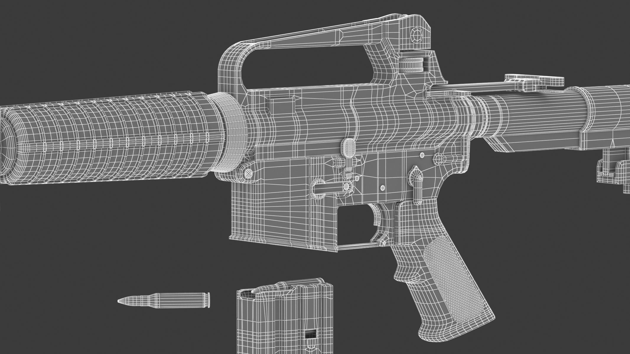 Colt AR-15 3D model_19