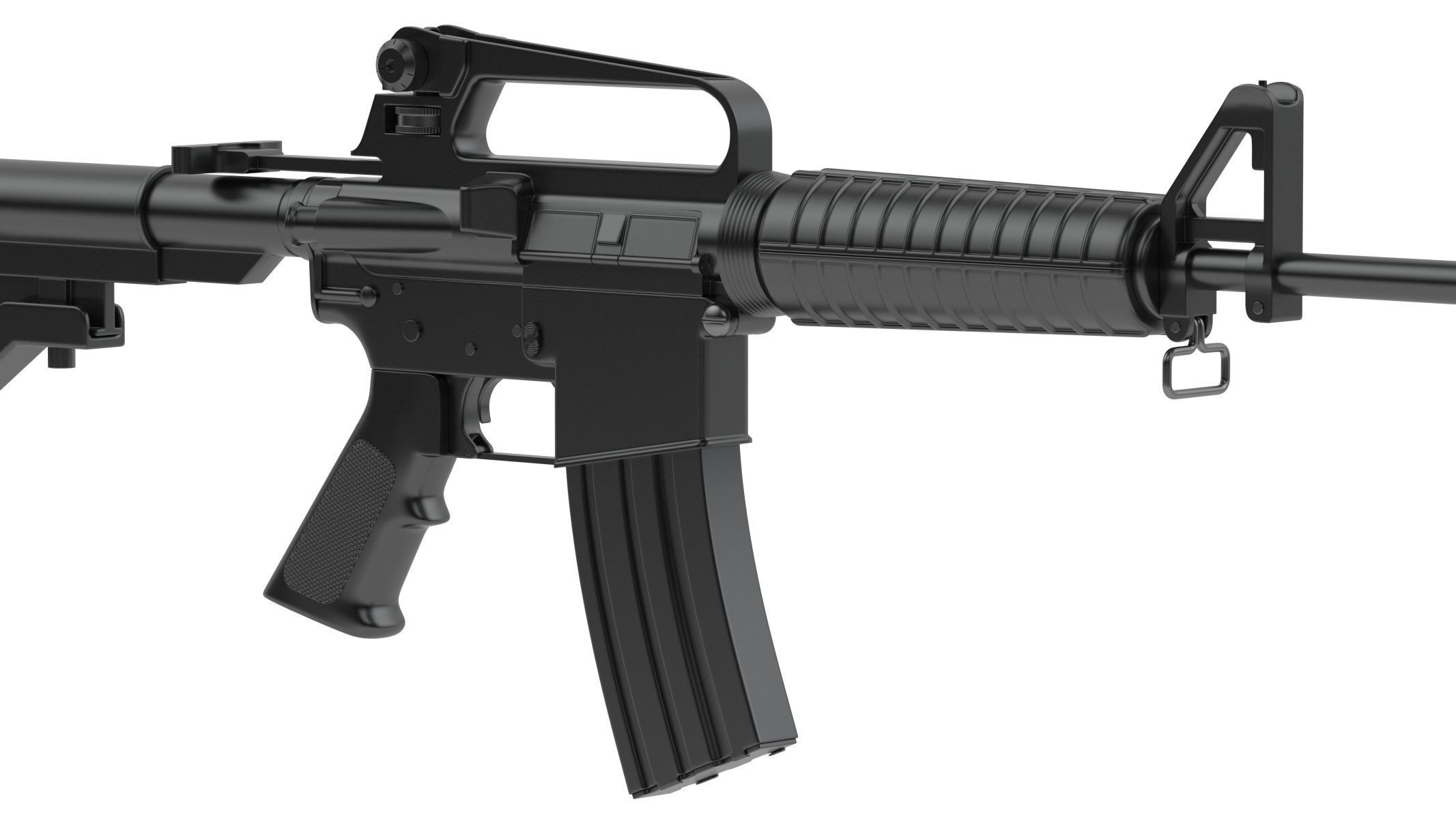 Colt AR-15 3D model_8