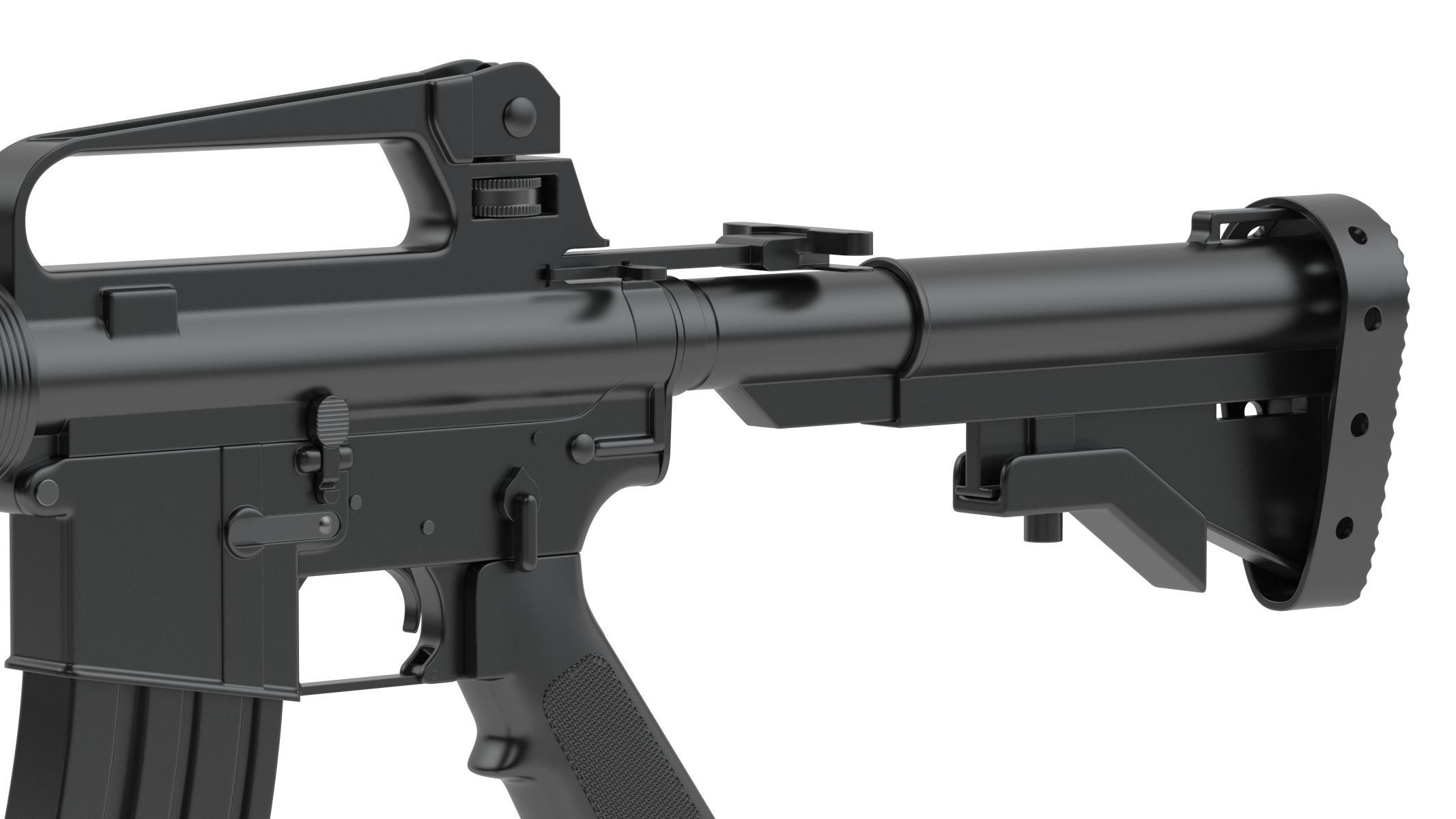 Colt AR-15 3D model_7