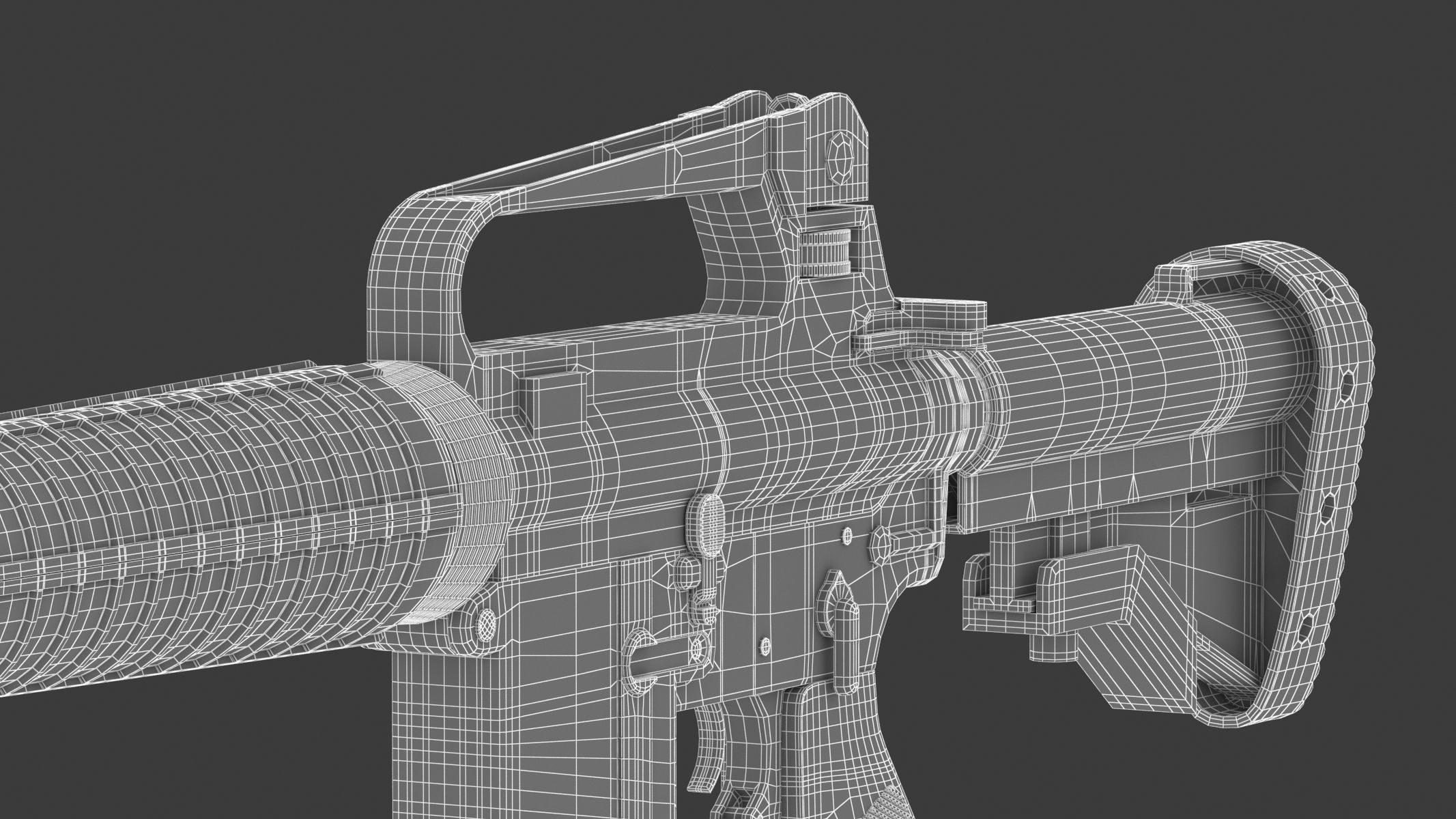 Colt AR-15 3D model_17