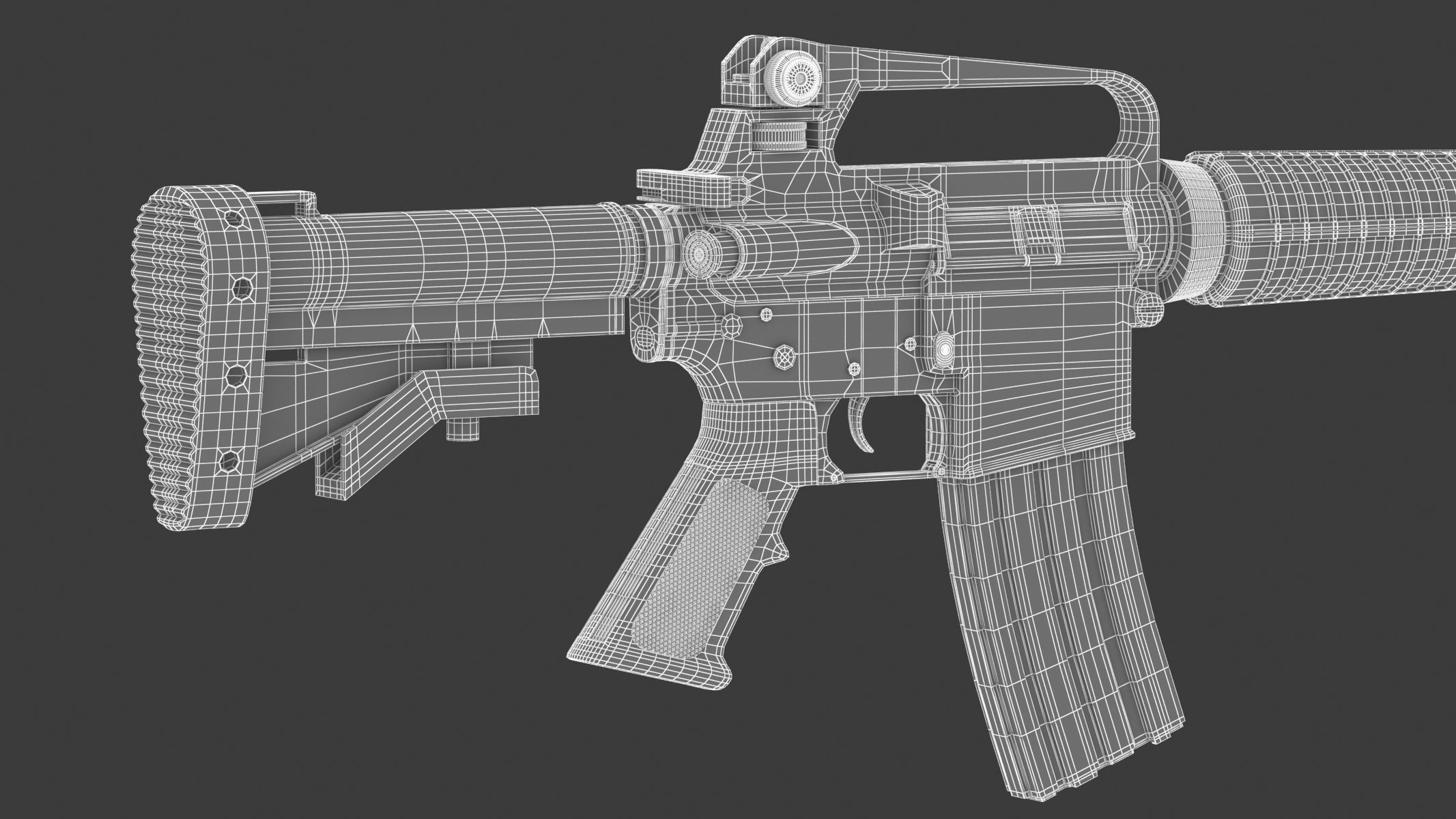 Colt AR-15 3D model_15