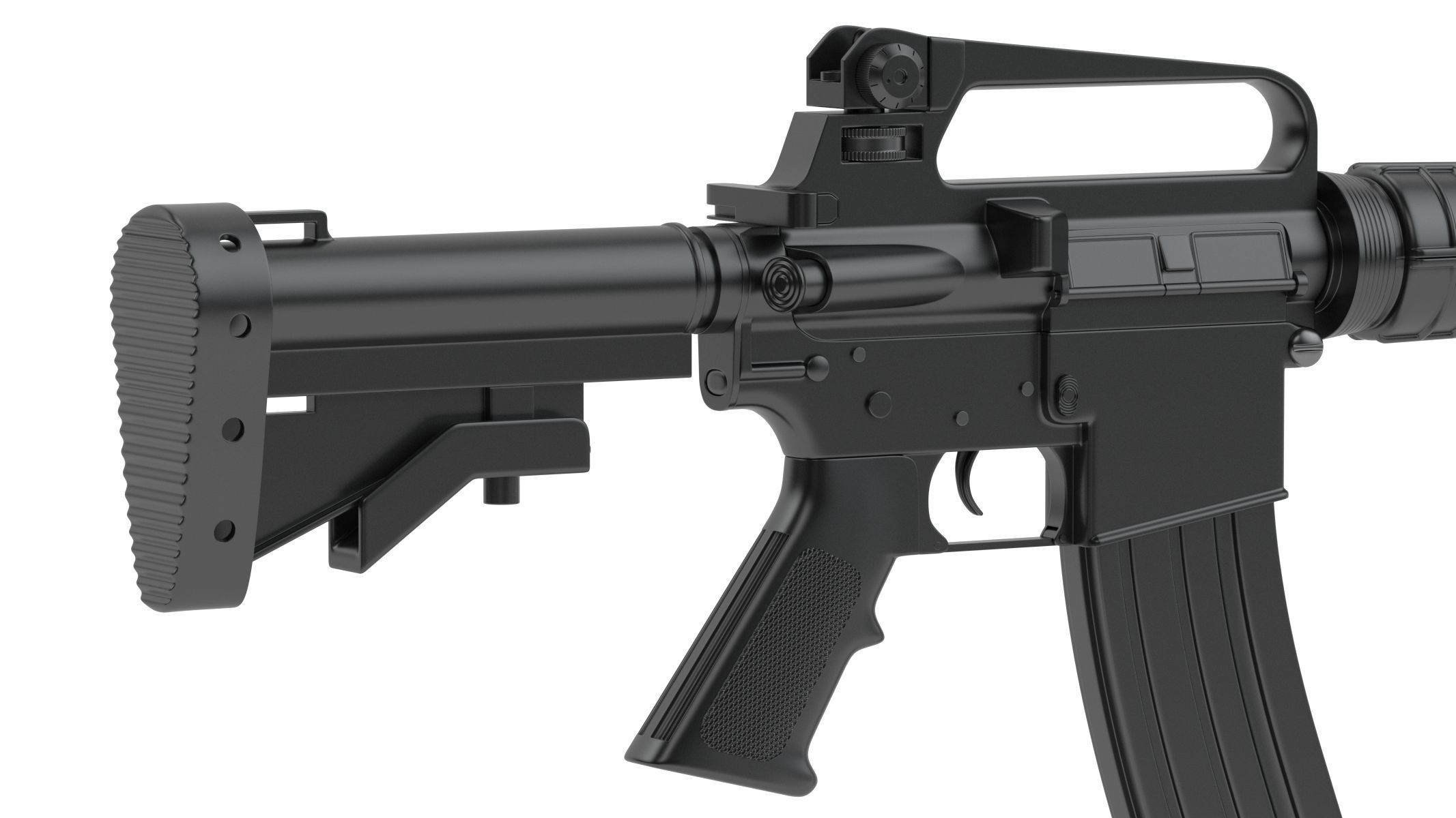 Colt AR-15 3D model_5