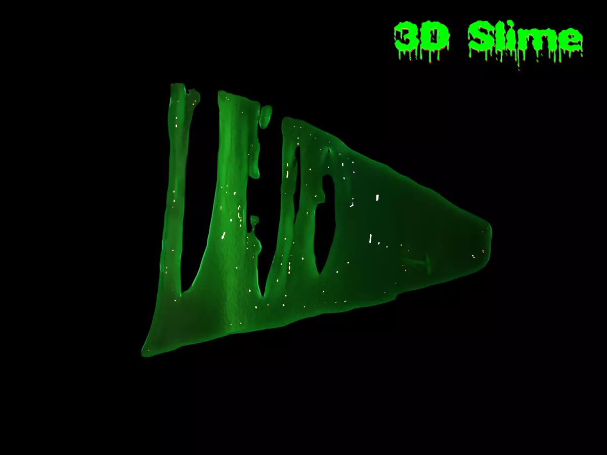 3D Slime Set 20 3D model