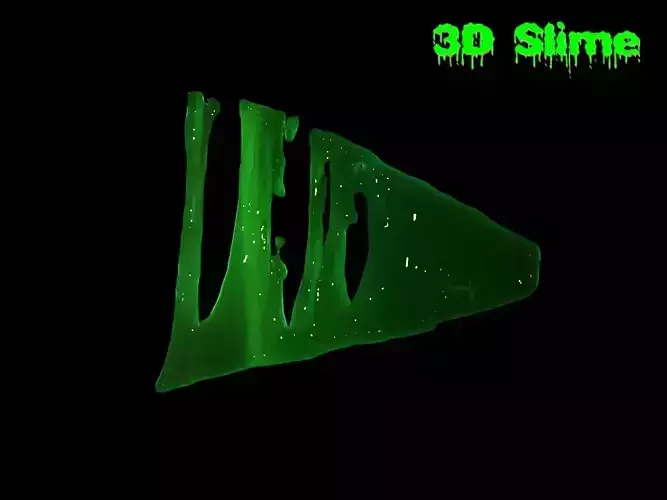 3D Slime Set 20 3D model