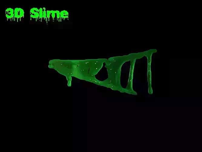 3d Slime Set 21 3D model