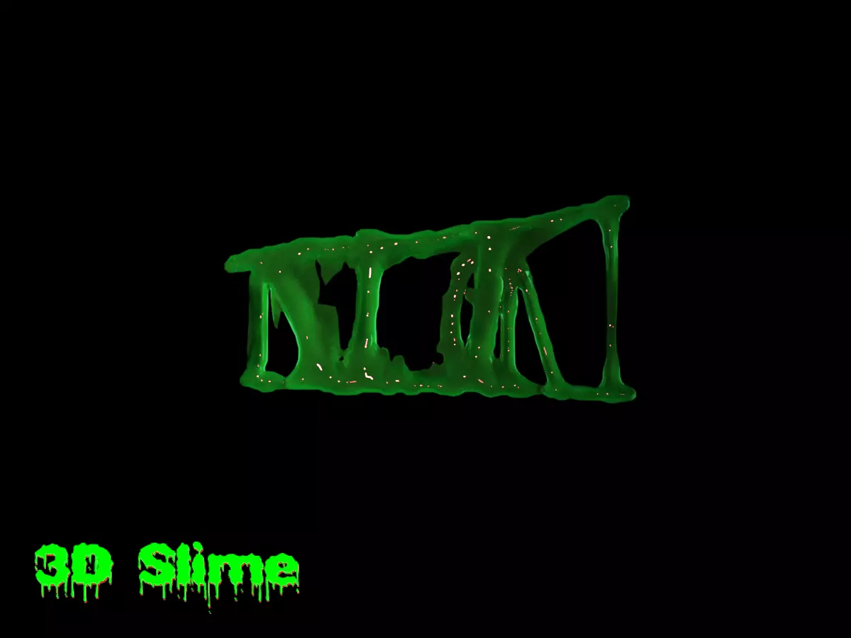 3D Slime Set 22 3D model