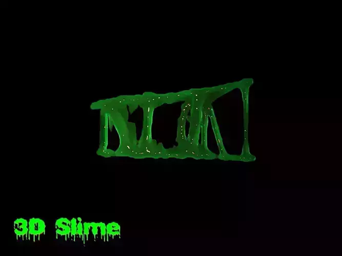 3D Slime Set 22 3D model