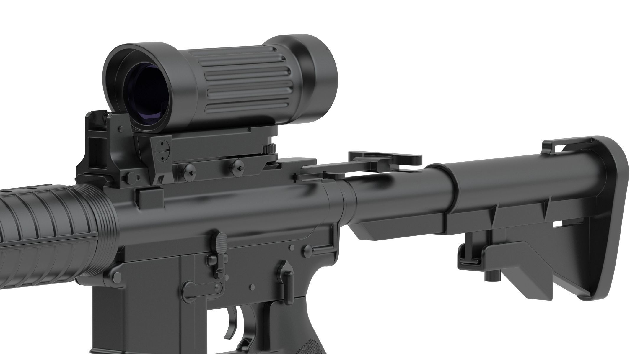 Colt Canada C7A2 3D model_7