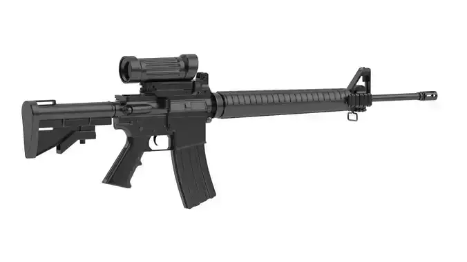 Colt Canada C7A2 3D model