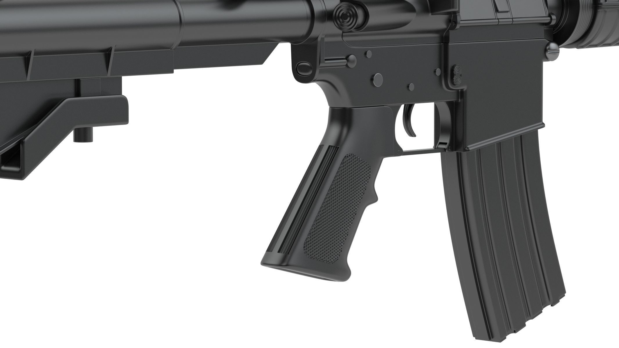 Colt Canada C7A2 3D model_8