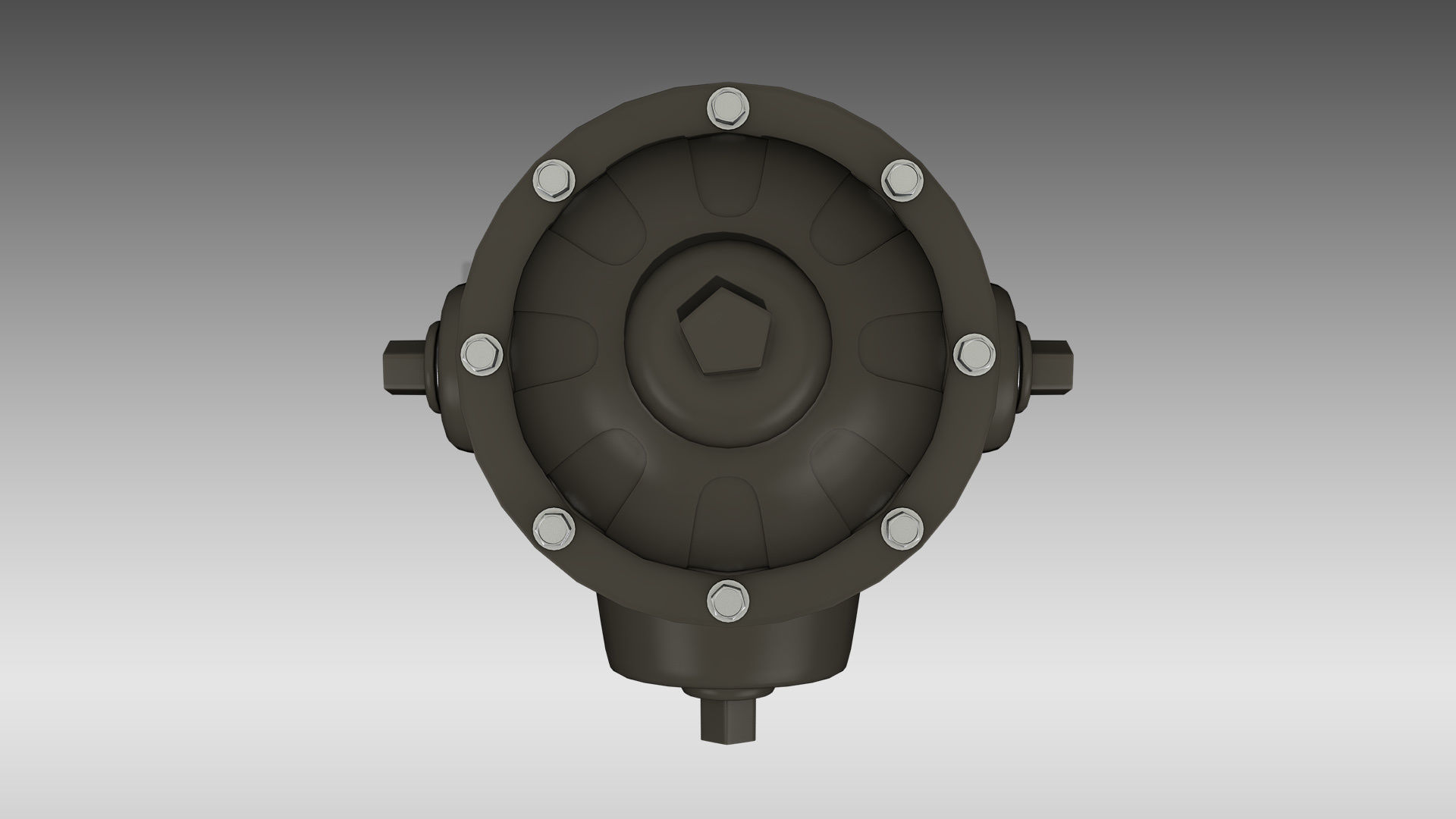 Fire Hydrant 3D model_5
