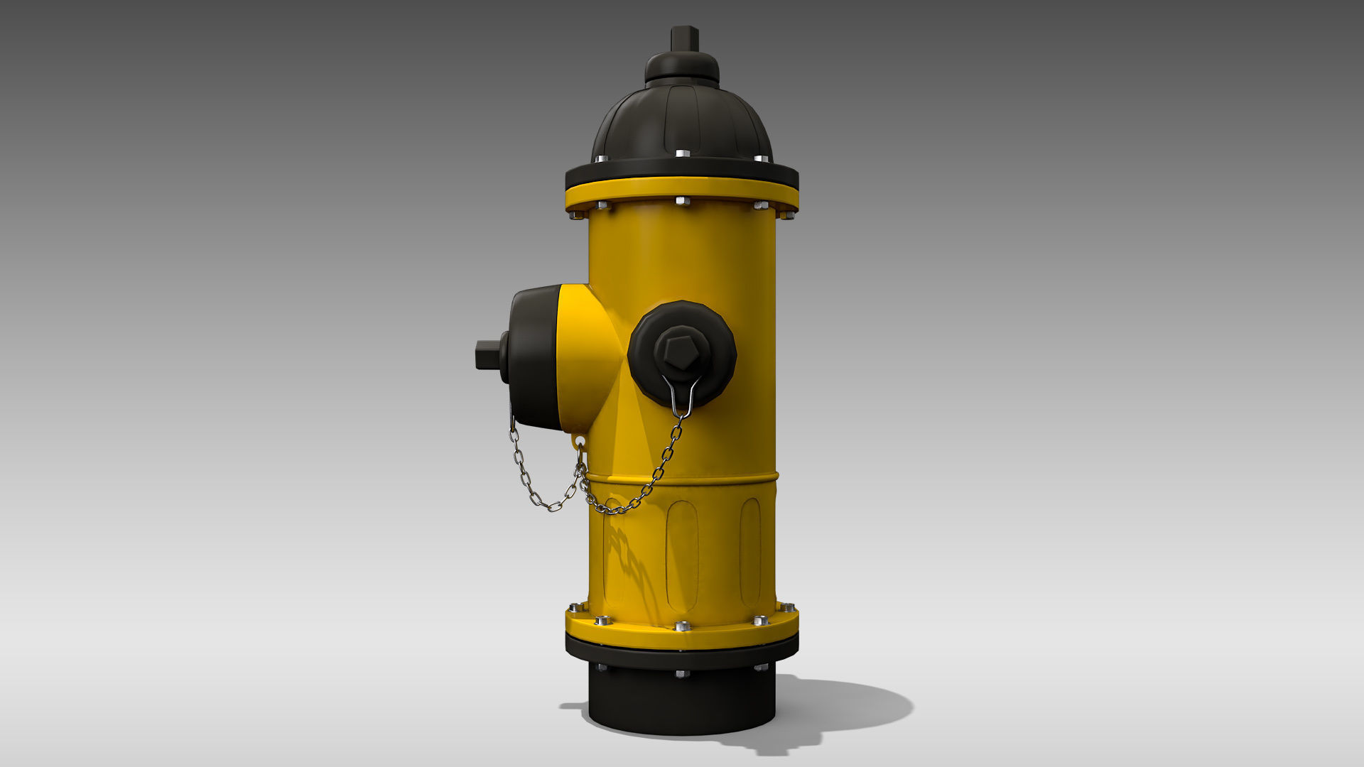 Fire Hydrant 3D model_3