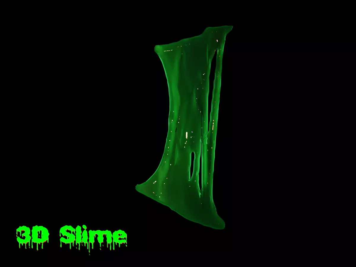 3D Slime Set 24 3D model