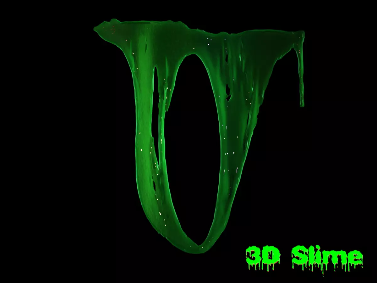 3D Slime Set 25 3D model