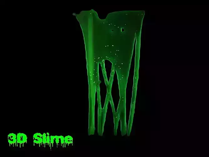 3D Slime Set 26 3D model