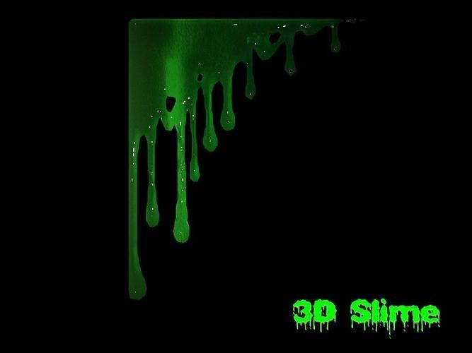 3D Slime Set 30 3D model