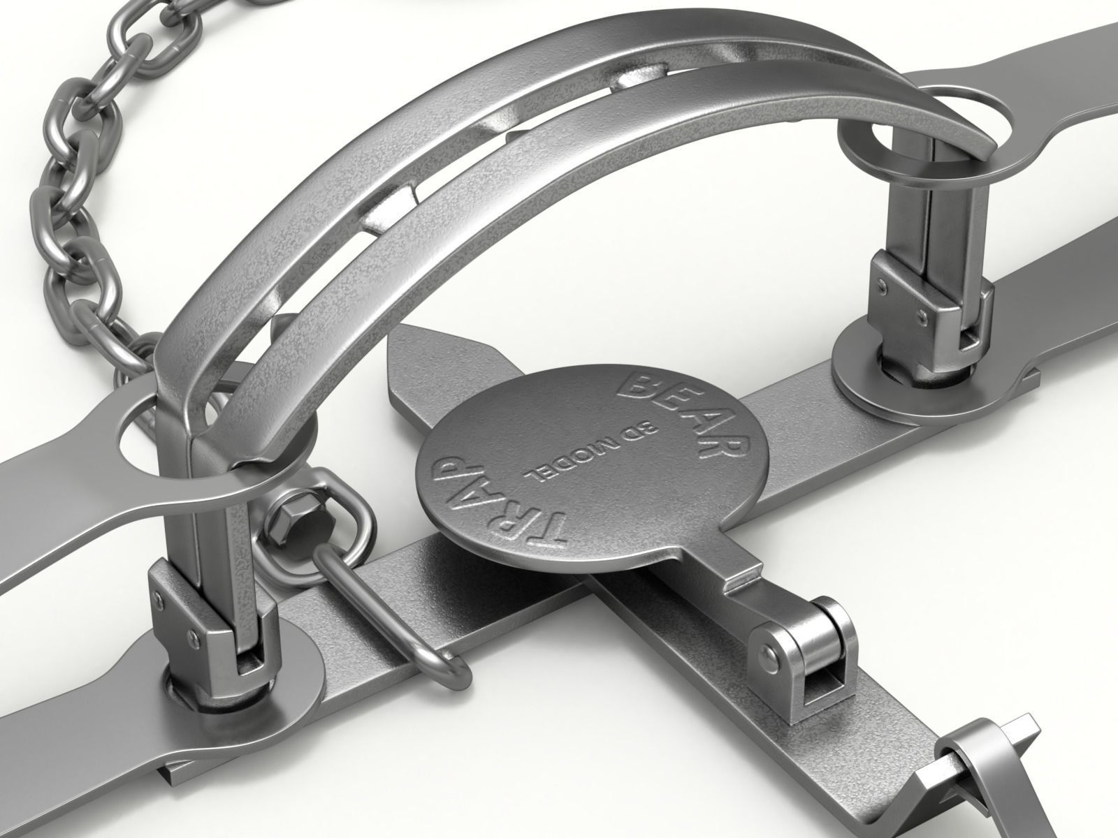 Bear Trap 3D model_3