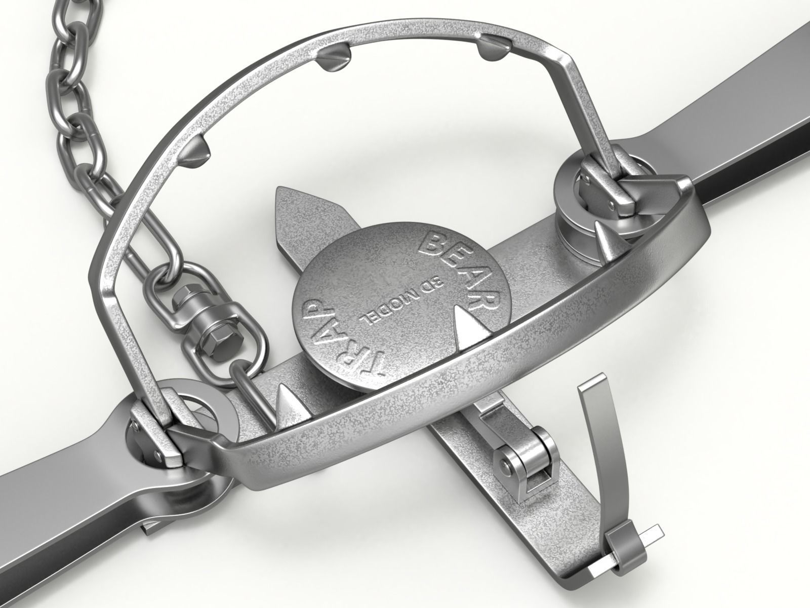 Bear Trap 3D model_6