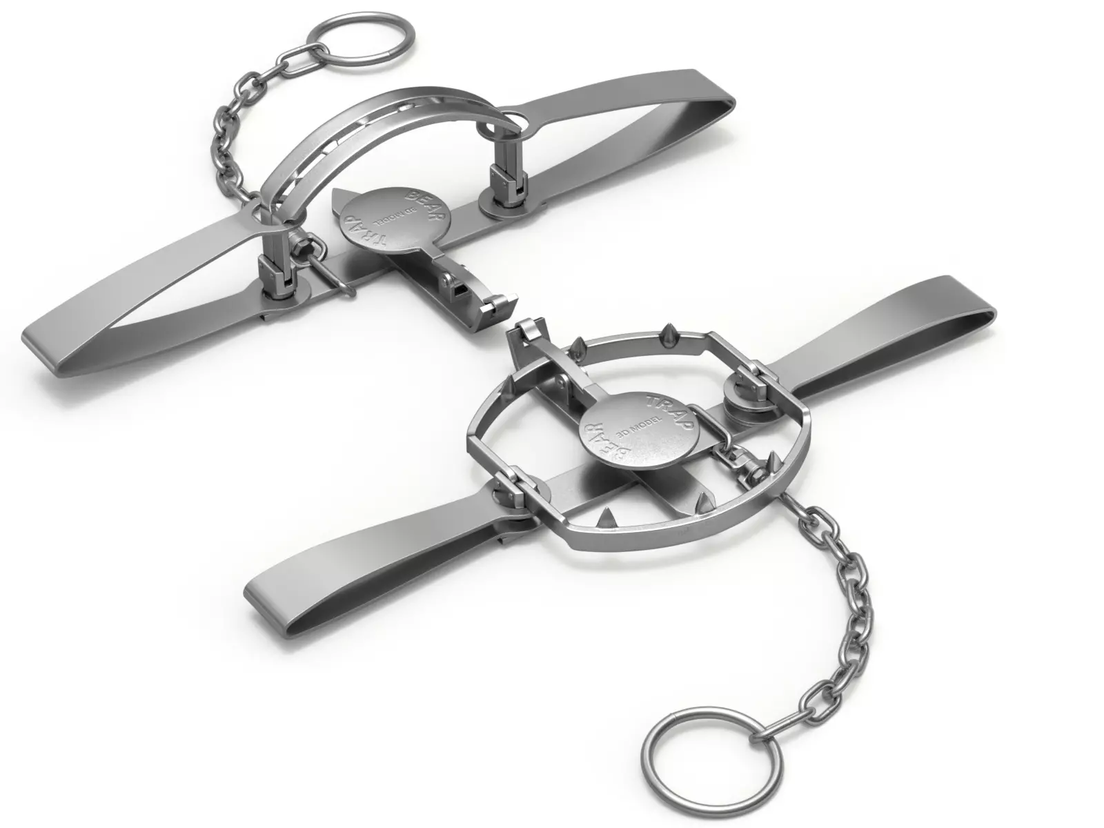 Bear Trap 3D model_0