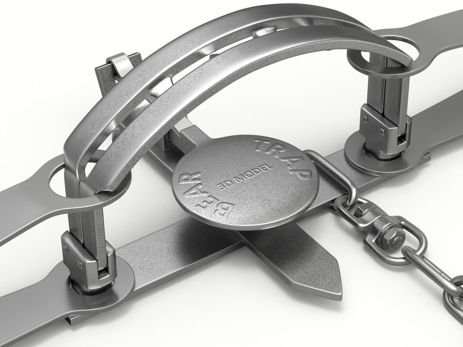 Bear Trap 3D model_2