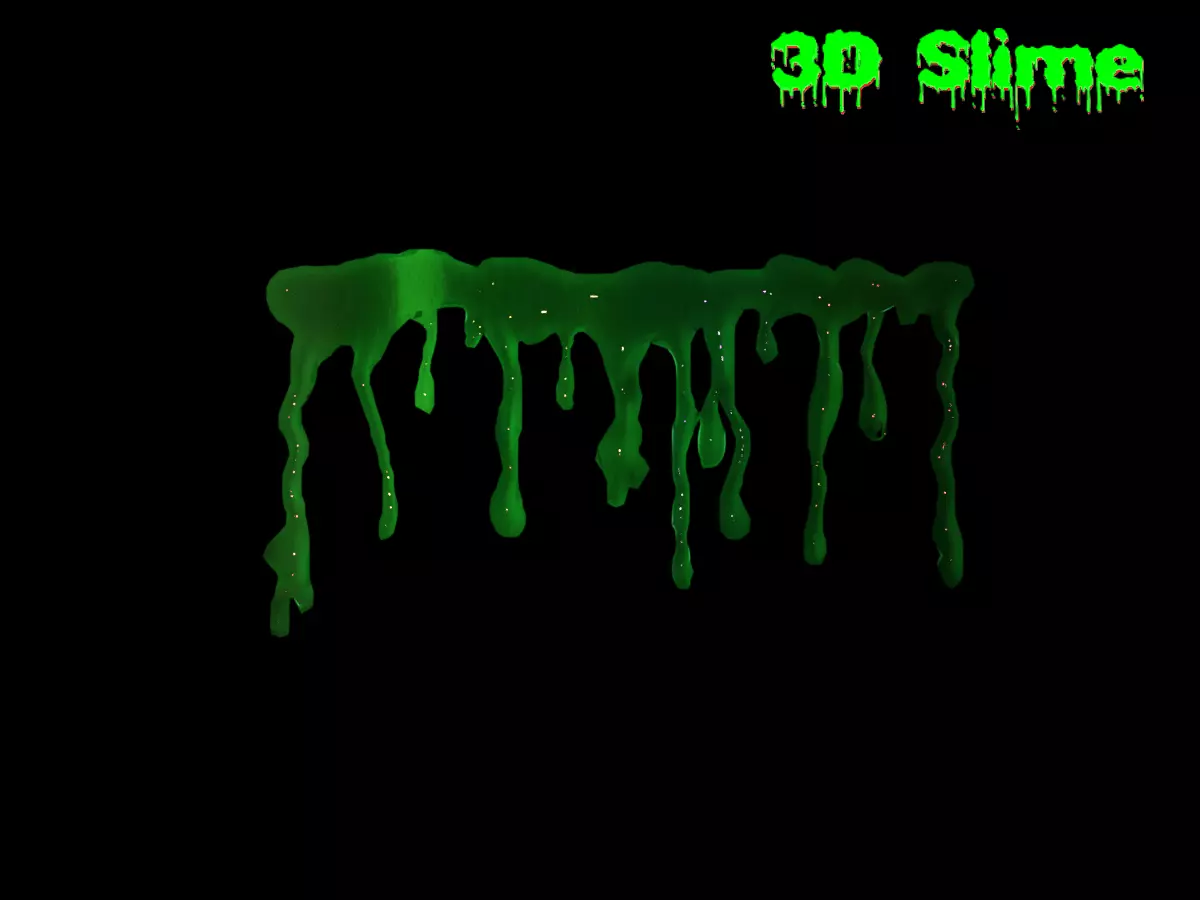 3D Slime Set 31 3D model