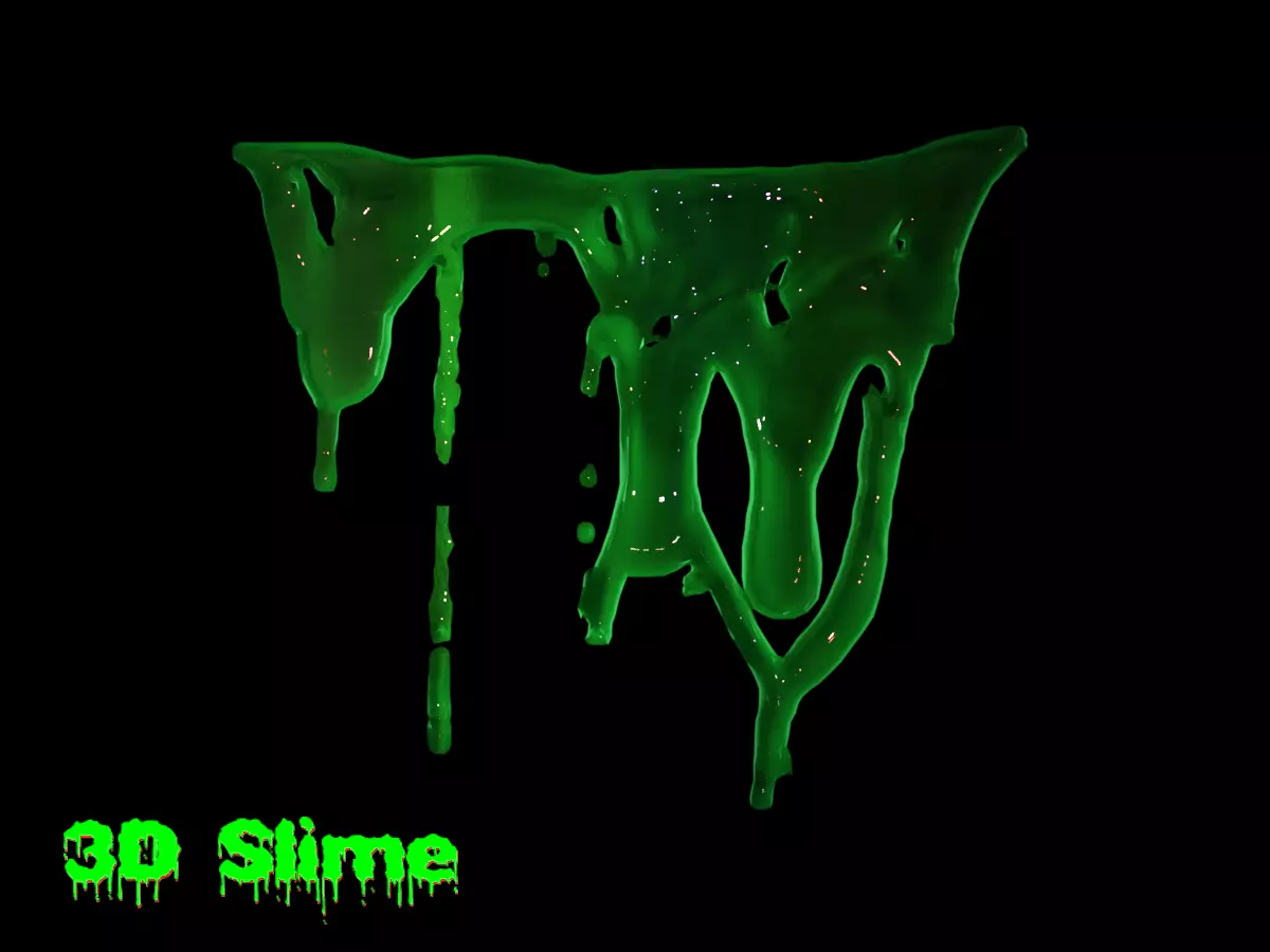 3D Slime Set 34 3D model