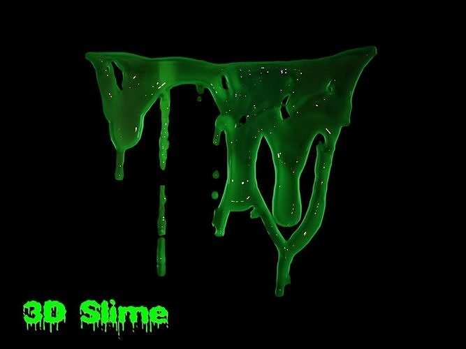 3D Slime Set 34 3D model