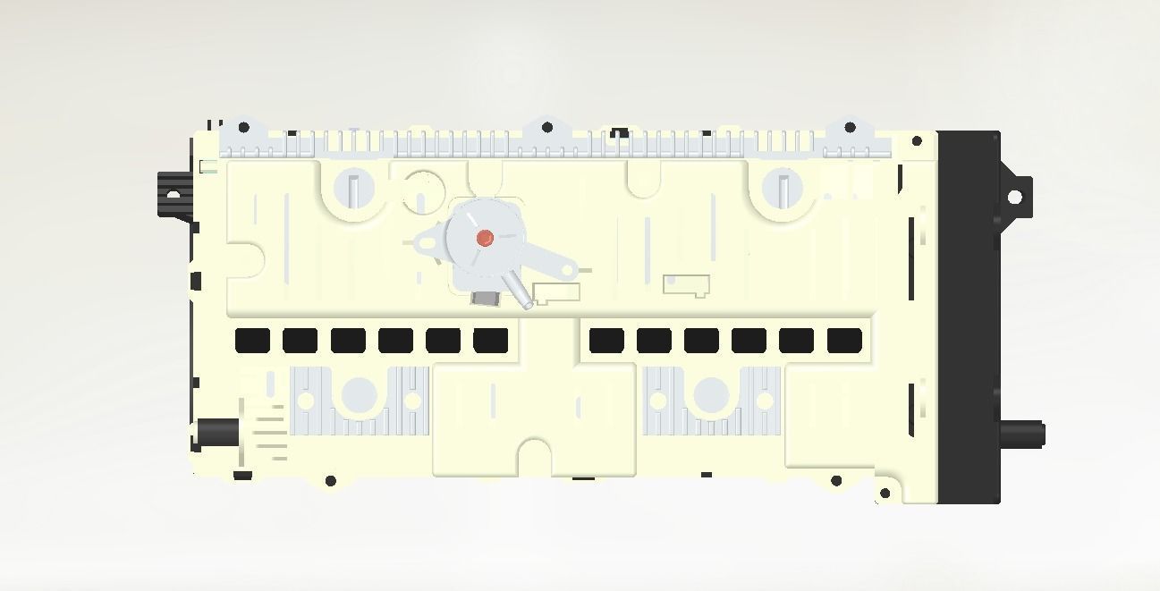 Digifiz Dashboard project 3D print model_25